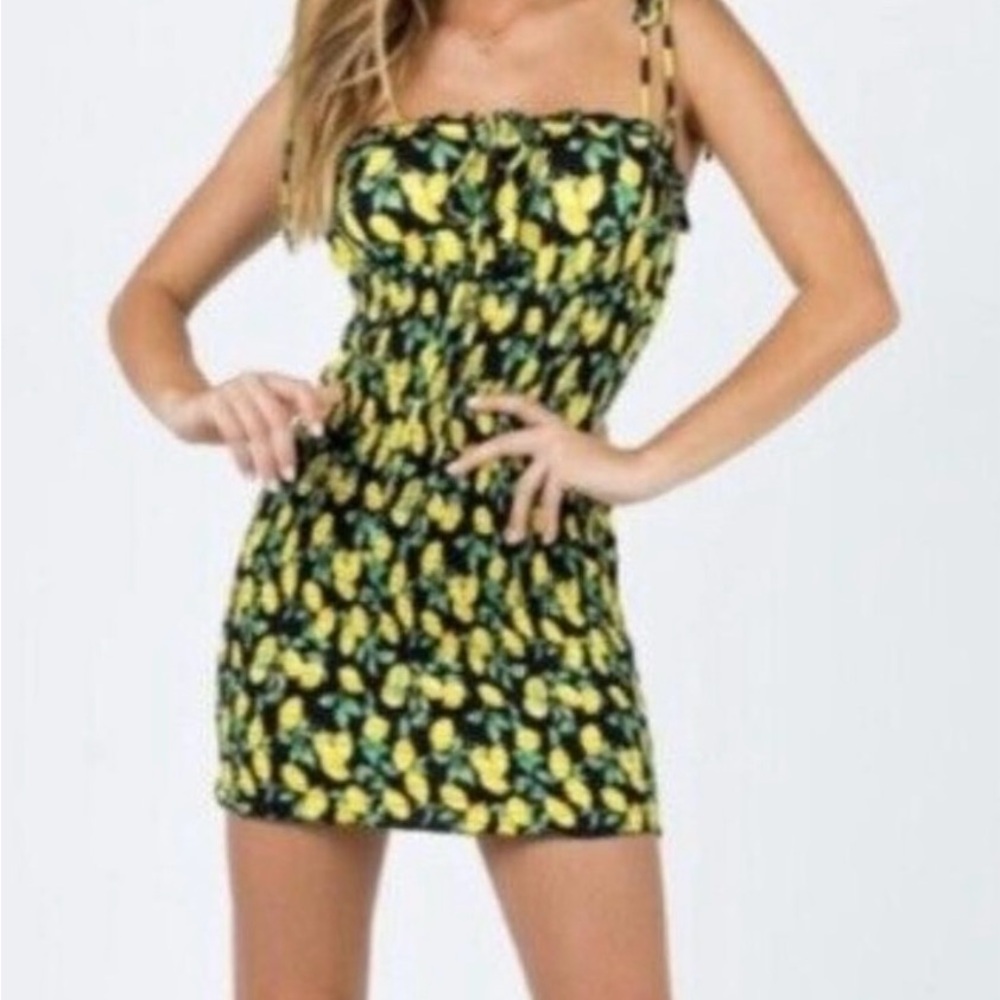 Princess Polly Limonata Summer Mini Dress Size 2